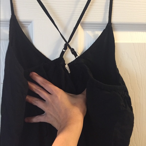 Old Navy Black light weight romper S - Picture 3 of 4